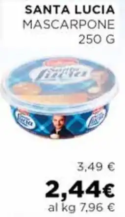 Coop Santa lucia mascarpone offerta