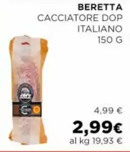 Coop Beretta cacciatore dop italiano offerta