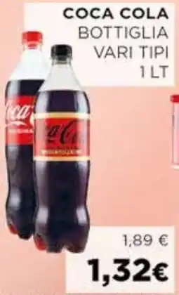 Coop Coca cola bottiglia vari tipi offerta