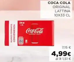 Coop Coca cola original lattina offerta