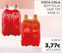 Coop Coca cola bottiglia vari tipi offerta