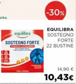 Coop Equilibra sostegno forte 22 bustine offerta