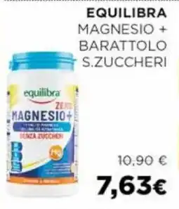 Coop Equilibra magnesio + barattolo s.zuccheri offerta