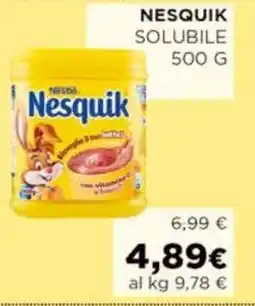 Coop Nesquik solubile offerta