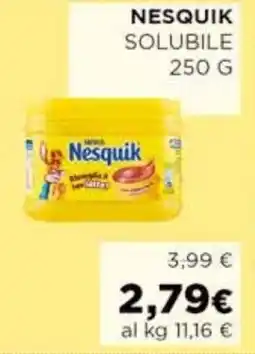 Coop Nesquik solubile offerta