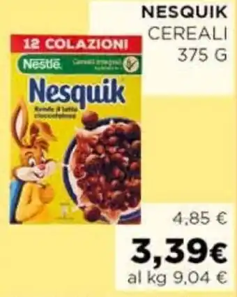 Coop Nesquik cereali offerta