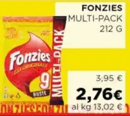 Coop Fonzies multi-pack offerta