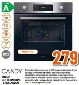 Expert Candy forno multifunzione FCM955XRLCN offerta