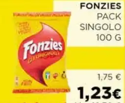 Coop Fonzies pack singolo offerta