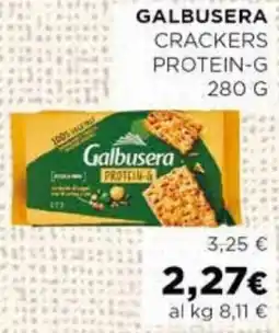 Coop Galbusera crackers protein-g offerta