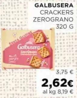 Coop Galbusera crackers zerograno offerta