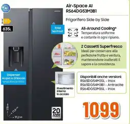 Expert SAMSUNG Air Space Al RS64DG53M3B1 offerta