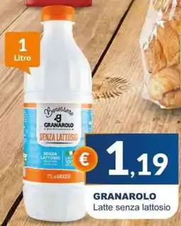 Mister Risparmio GRANAROLO Latte senza lattosio offerta