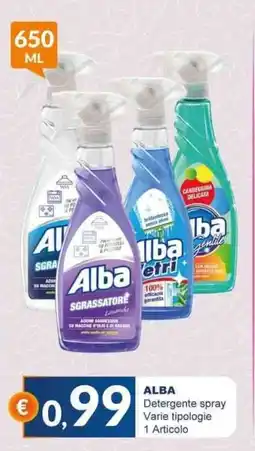 Mister Risparmio ALBA Detergente spray offerta