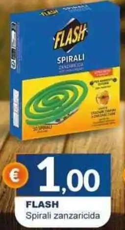 Mister Risparmio FLASH Spirali zanzaricida offerta