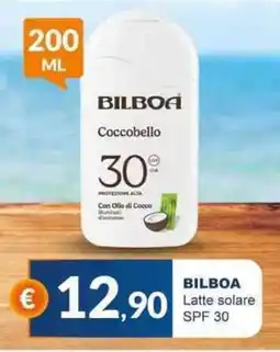 Mister Risparmio BILBOA Latte solare SPF 30 offerta