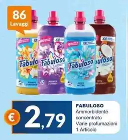 Mister Risparmio FABULOSO Ammorbidente concentrato Varie profumazioni offerta