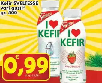 Paghi Poco Sveltesse Kefir vari gusti 500 gr offerta