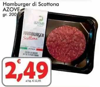 Paghi Poco Azove Hamburger di Scottona 200 gr offerta