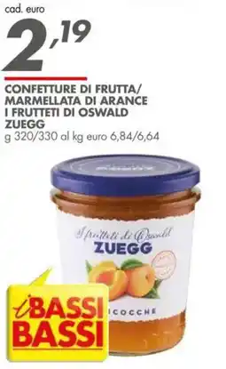 Italmark Confetture di frutta/ marmellata di arance i frutteti di oswald ZUEGG offerta