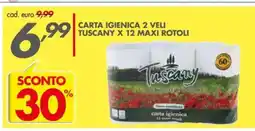 Italmark Carta igienica 2 veli TUSCANY offerta