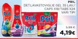 Coop Pril det. lavastoviglie gel offerta