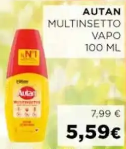 Coop Autan multinsetto vapo offerta