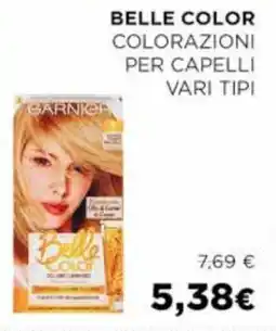 Coop Belle color colorazioni per capelli vari tipi offerta