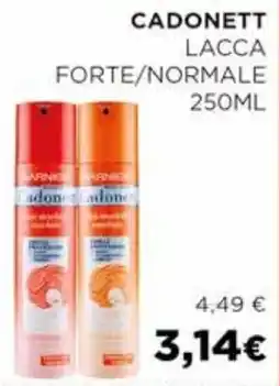 Coop Cadonett lacca forte/normale offerta
