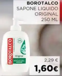 Coop Borotalco sapone liquido original offerta