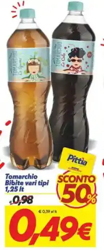 Iper Super Conveniente Tomarchio Bibite vari tipi offerta