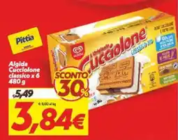 Iper Super Conveniente Algida Cucciolone classico offerta