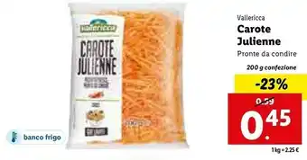 Lidl Carote julienne 200 g(ml) offerta