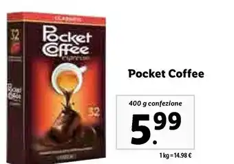 Lidl Pocket coffee 400 g(ml) offerta