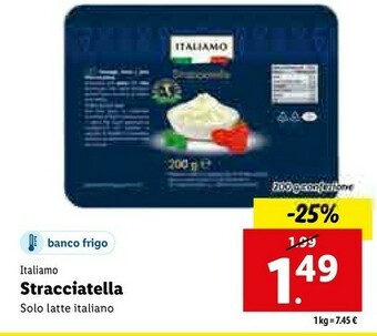 Lidl Stracciatella offerta