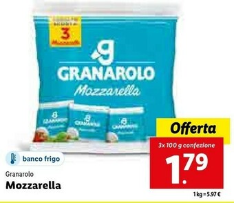 Lidl Mozzarella offerta