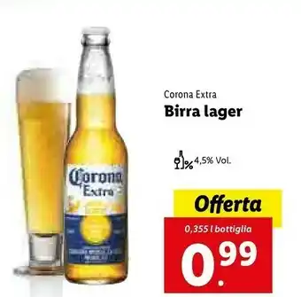 Lidl Corona - corona extra 355 g(ml) offerta