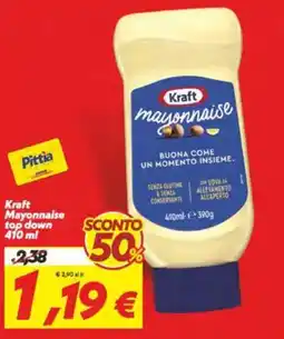 Iper Super Conveniente Kraft Mayonnaise top down offerta