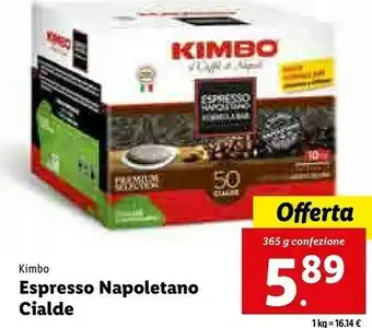 Espresso napoletano cialde