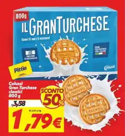 Iper Super Conveniente Colussi Gran Turchese classici offerta