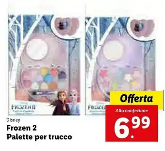 Frozen 2 palette per trucco
