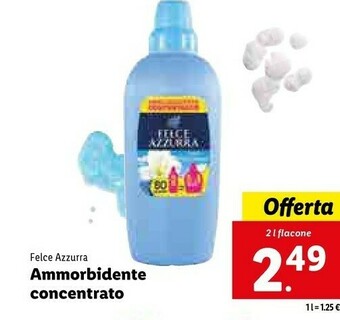 Lidl Ammorbidente concentrato offerta