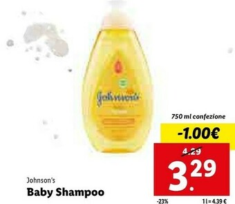 Lidl Shampoo offerta