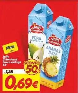 Iper Super Conveniente Jolly Colombani Succo vari tipi offerta