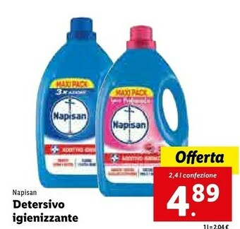Lidl Detersivo igienizzante offerta