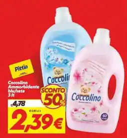 Iper Super Conveniente Coccolino Ammorbidente blu/seta offerta