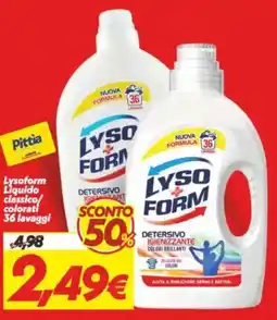 Iper Super Conveniente Lysoform Liquido classico/ colorati offerta