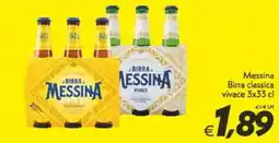 Iper Super Conveniente Messina Birra classica vivace offerta