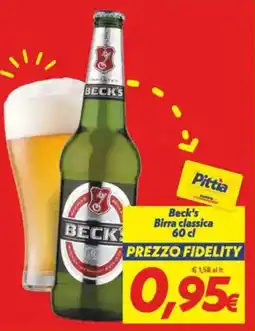 Iper Super Conveniente Beck's Birra classica offerta