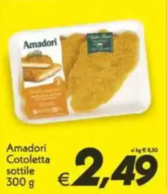 Iper Super Conveniente Amadori Cotoletta sottile offerta